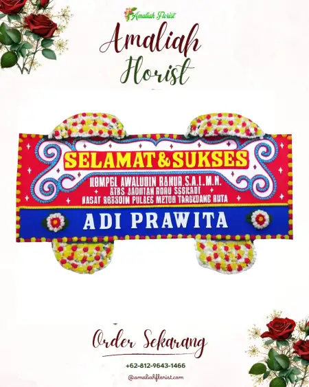 Papan Bunga Ucapan Selamat Purwabakti